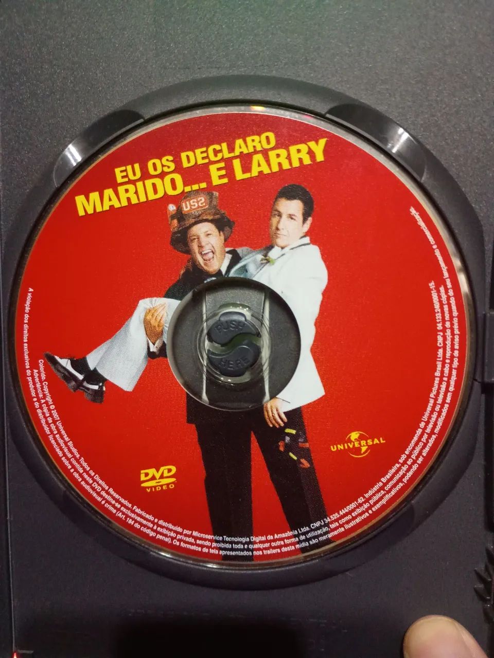 Dvd eu os declaro marido e Larry filme comédia  - Foto 3
