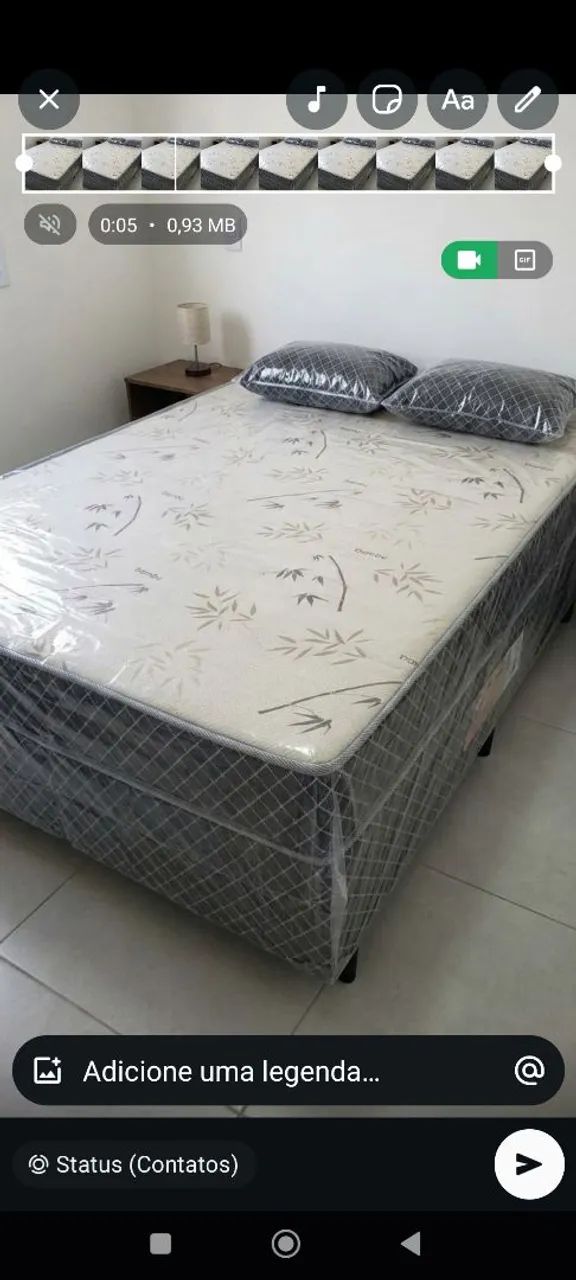 Cama casal box nova direto de fabrica  - Foto 3