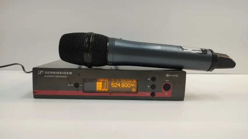 MICROFONE SEM FIO MARCA : SENNHEISER  MODELO :EW100 G3 USADO .