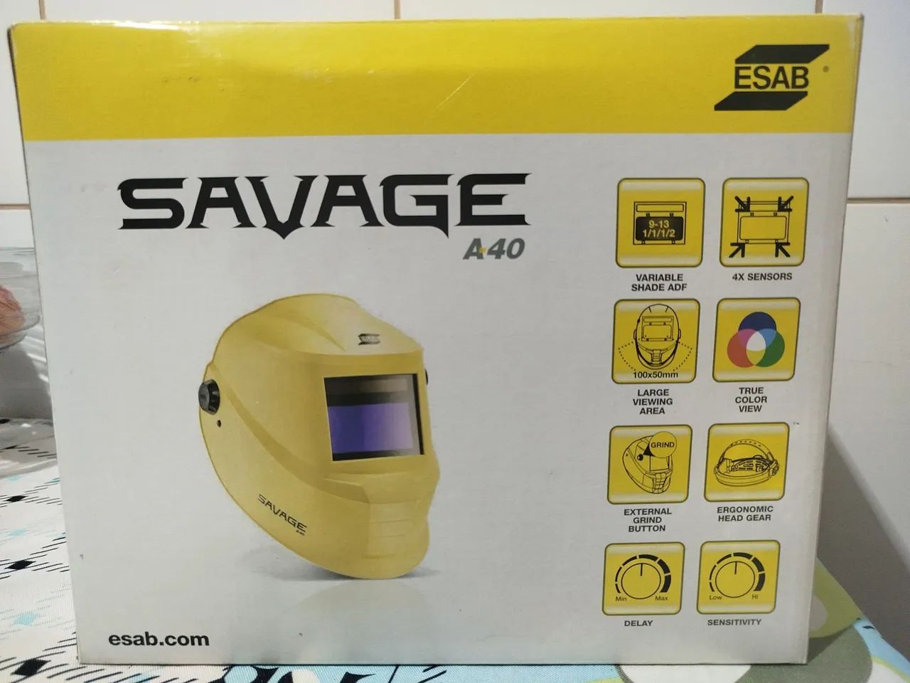 Máscara de solda esab - Foto 6