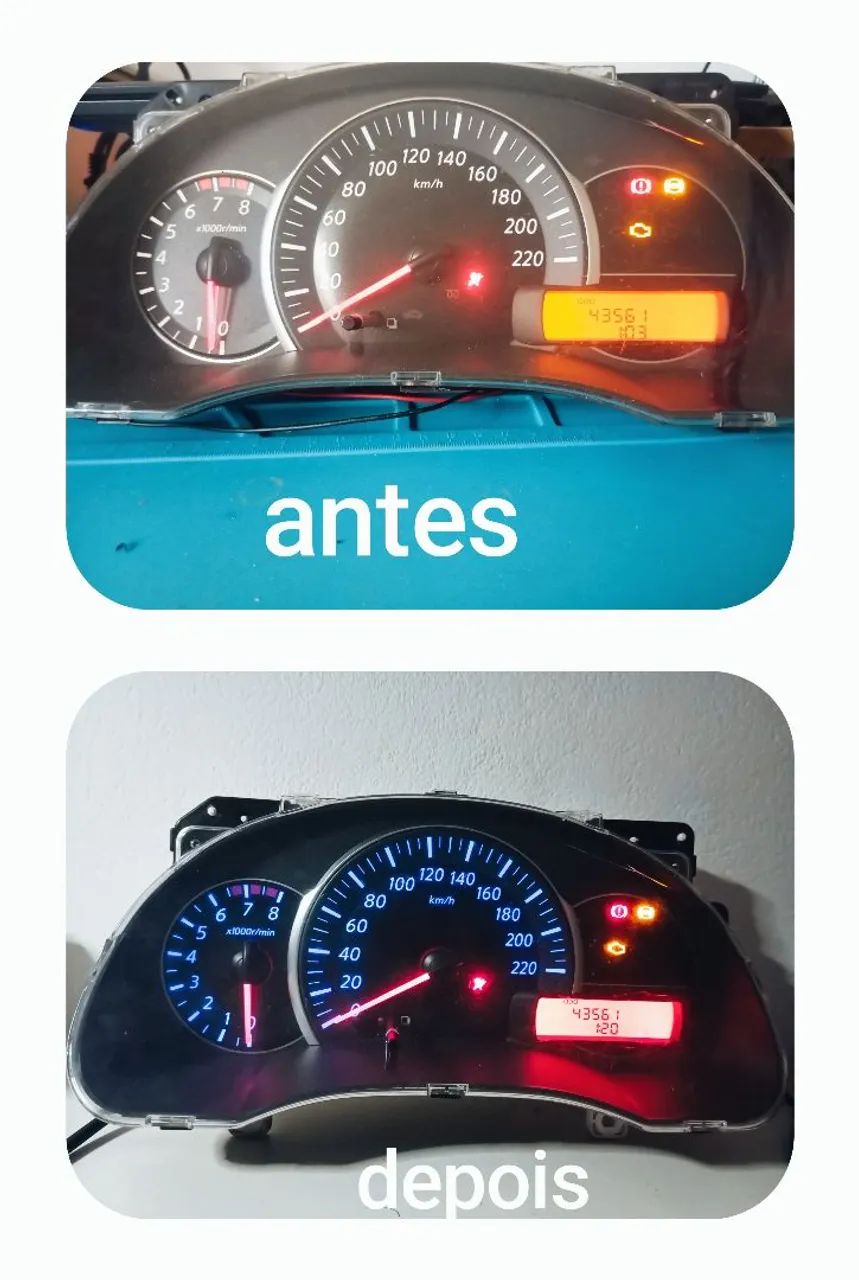 Paineis de instrumentos carro e moto  - Foto 4