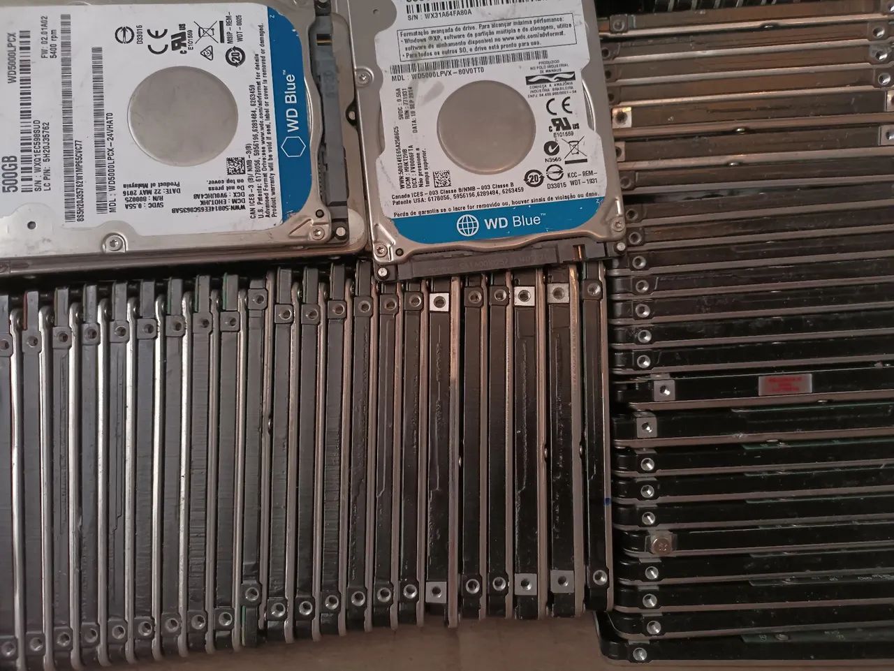 20 HDs 500gb mais 7 HDs 320gb