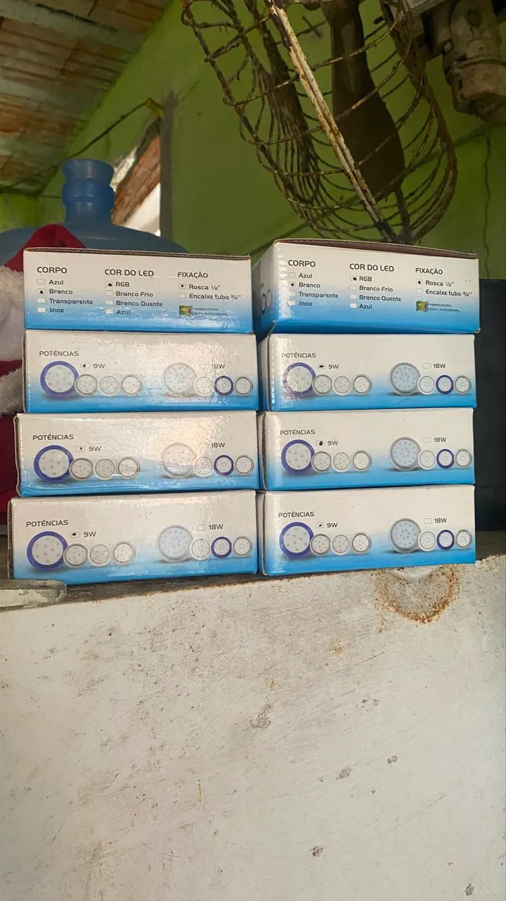 Lâmpada de led para piscina 