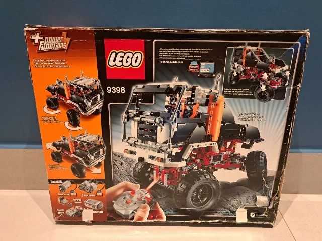 Lego 9398 Technic 4x4 Rock Crawler Usado Completo Com Caixa - Foto 5