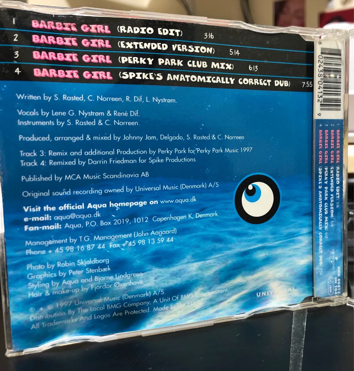 CD SINGLE AQUA BARBIE GIRL REMIXES - Foto 4