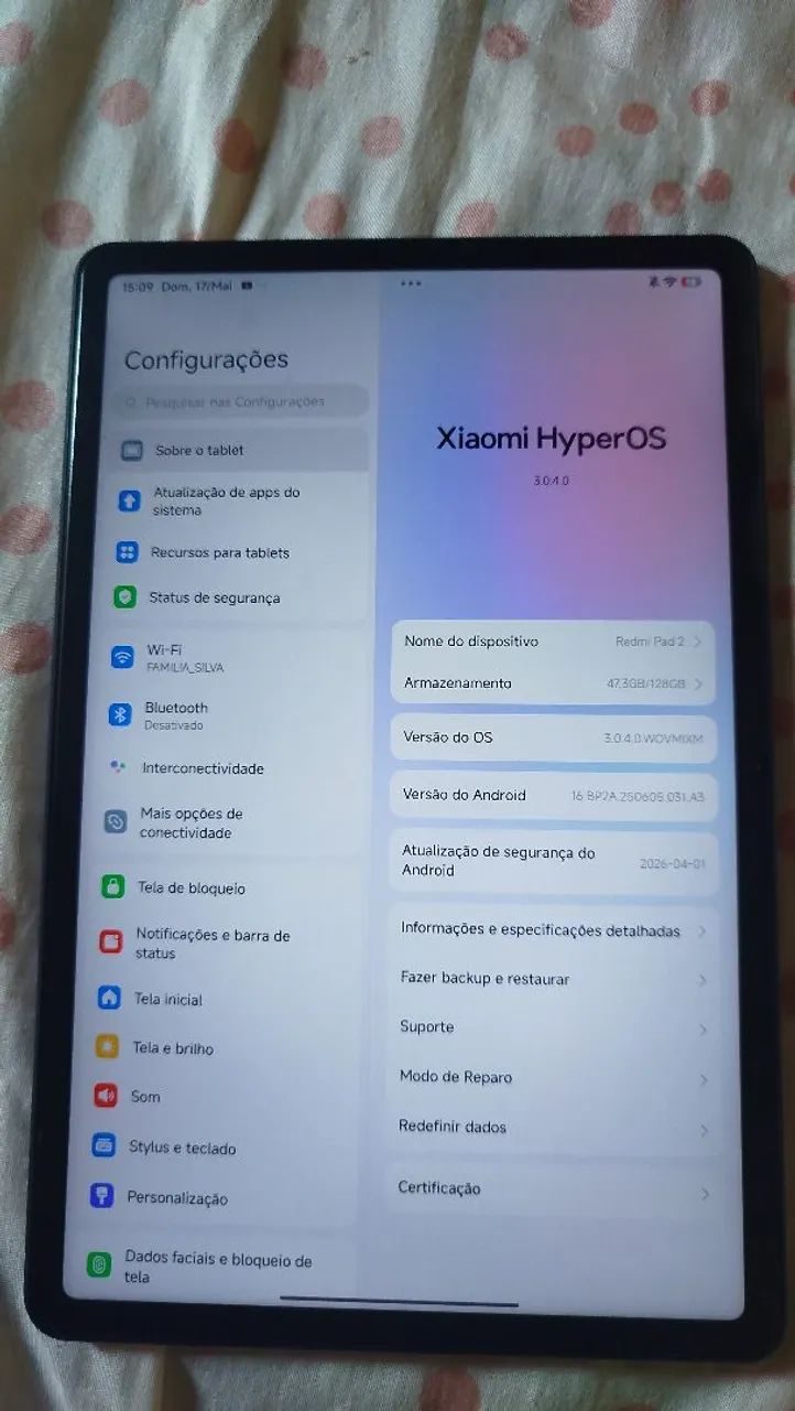 Redmi Pad 128GB / 6GB RAM (Semi-novo) + Capa e Película) - Foto 5