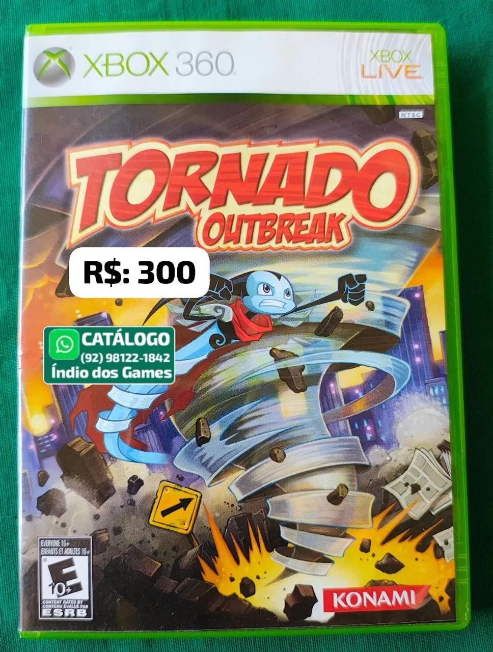 Tornado Outbreak = R$: 300