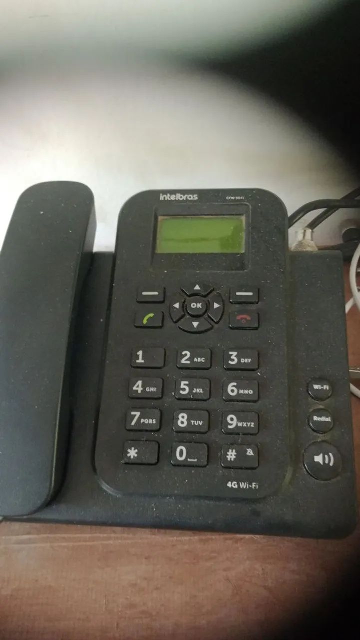 Vendo um celular rural que pega wi-fi com antena e cabo completo - Foto 3
