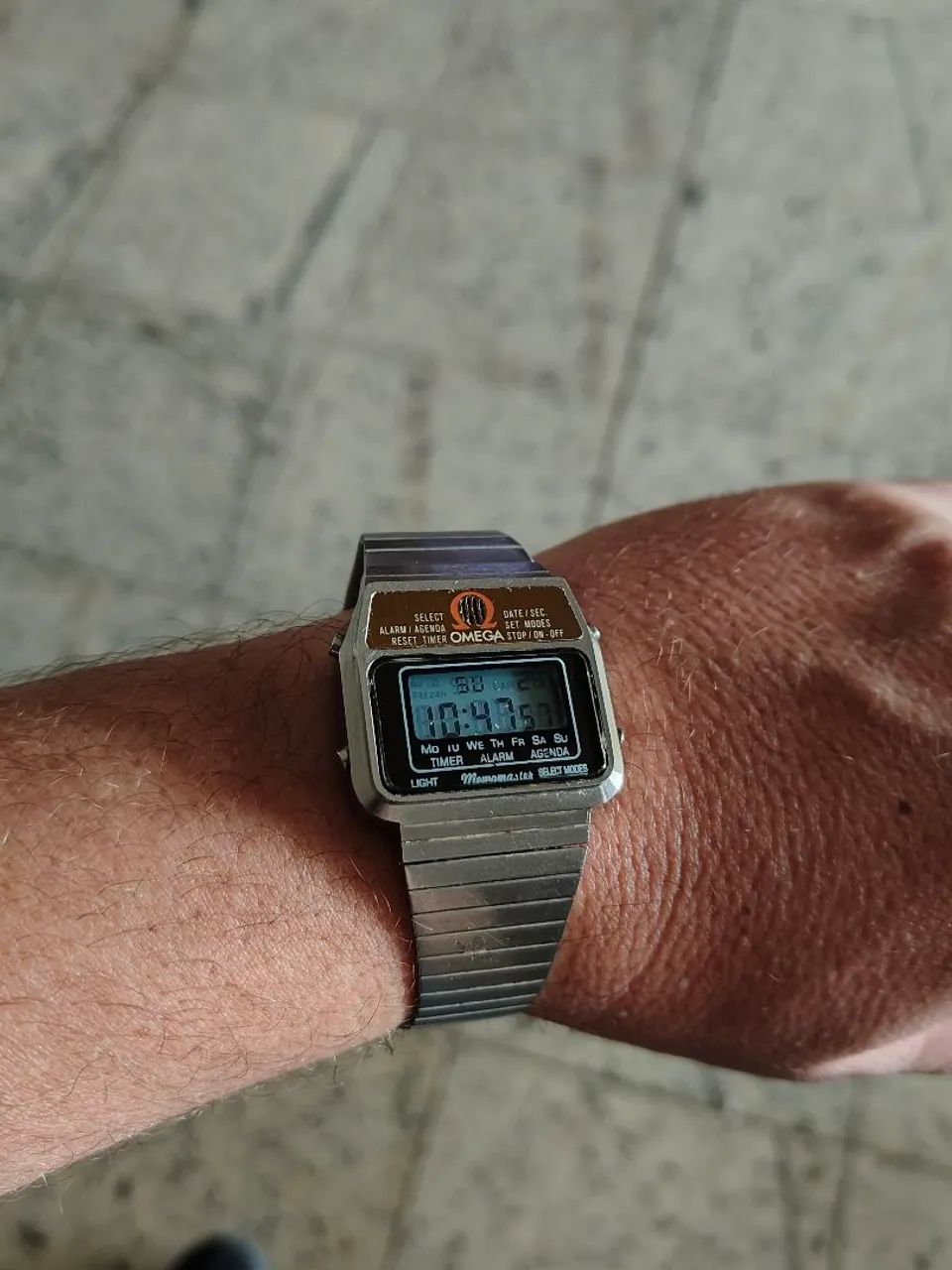 Relógio Ômega digital com máquina Casio  - Foto 5