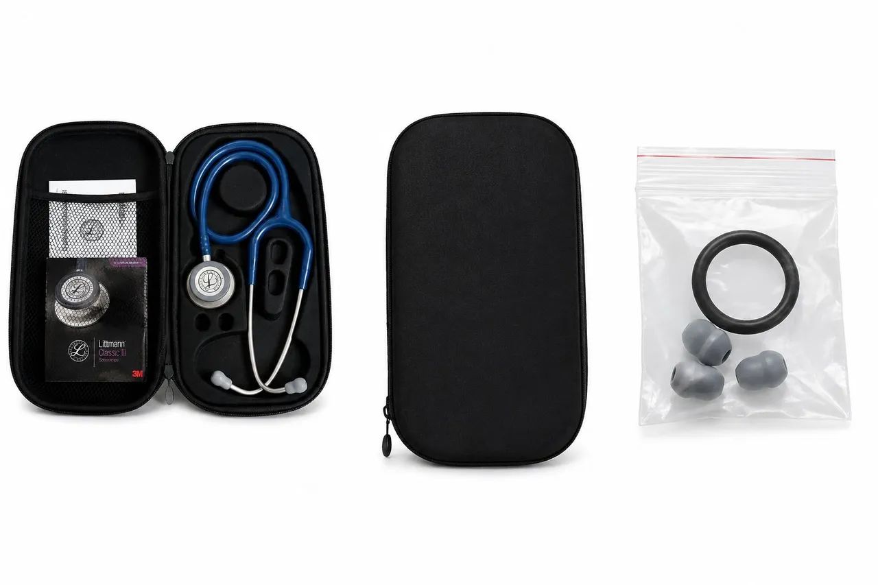 ESTETOSCÓPIO Littmann Classic III AZUL - Foto 2