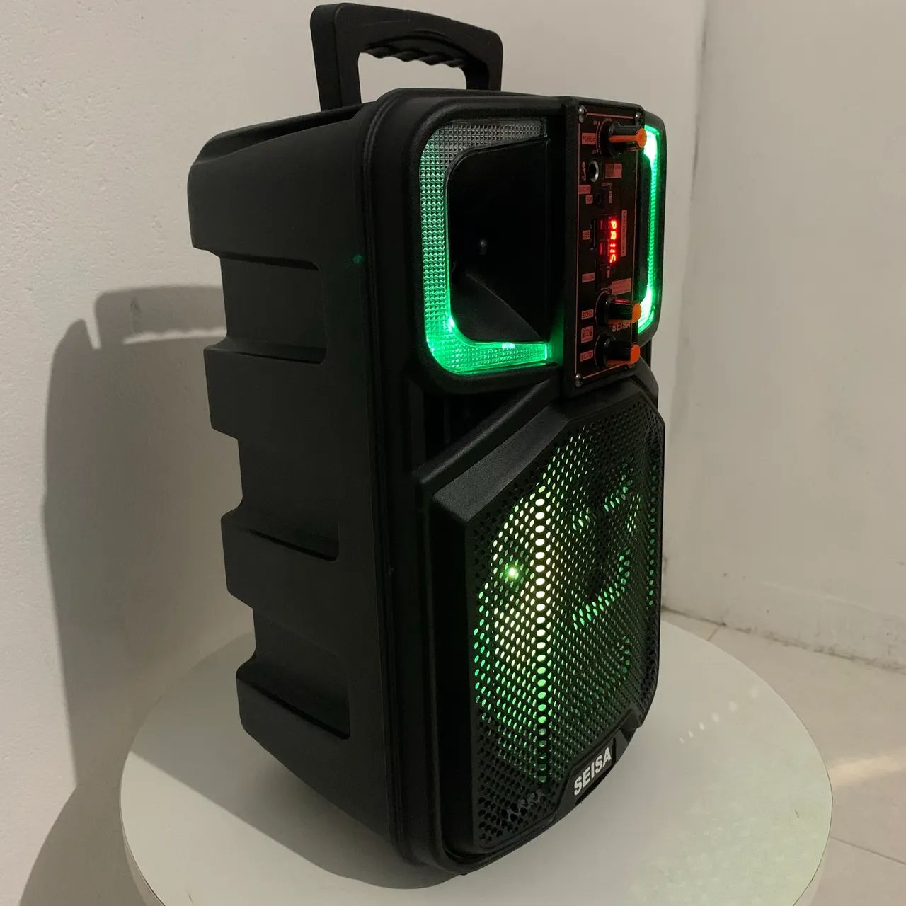 Caixa De Som Seisa Yx-h831 2000w Bluetooth Preta - Foto 4