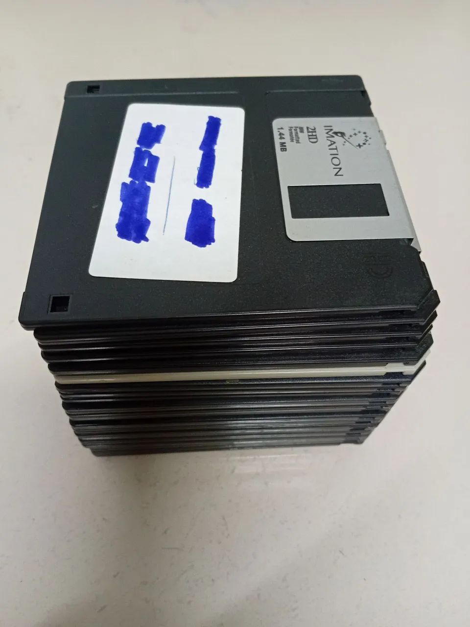 10 disquetes 3,5 polegadas de 1.44mb - Foto 2
