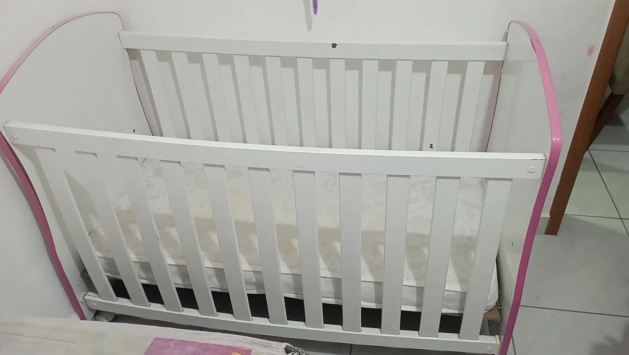 BERÇO COM COLCHÃO!! - Foto 2