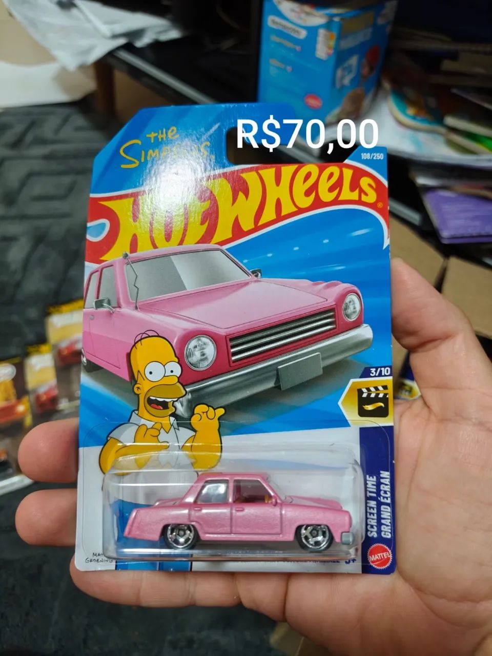 Carrinho Hot Wheels Simpsons 
