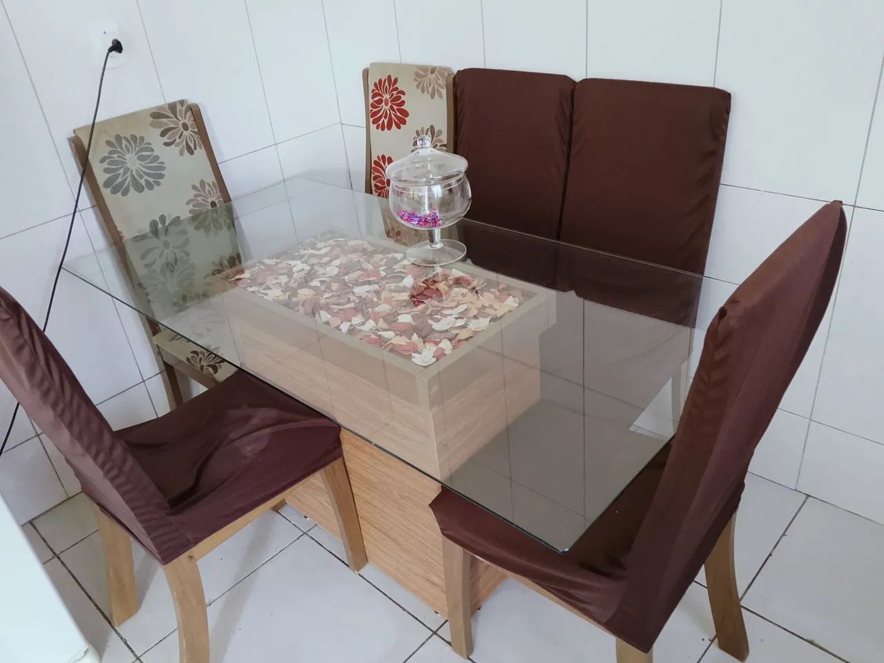 Mesa de tampo de vidro  - Foto 3