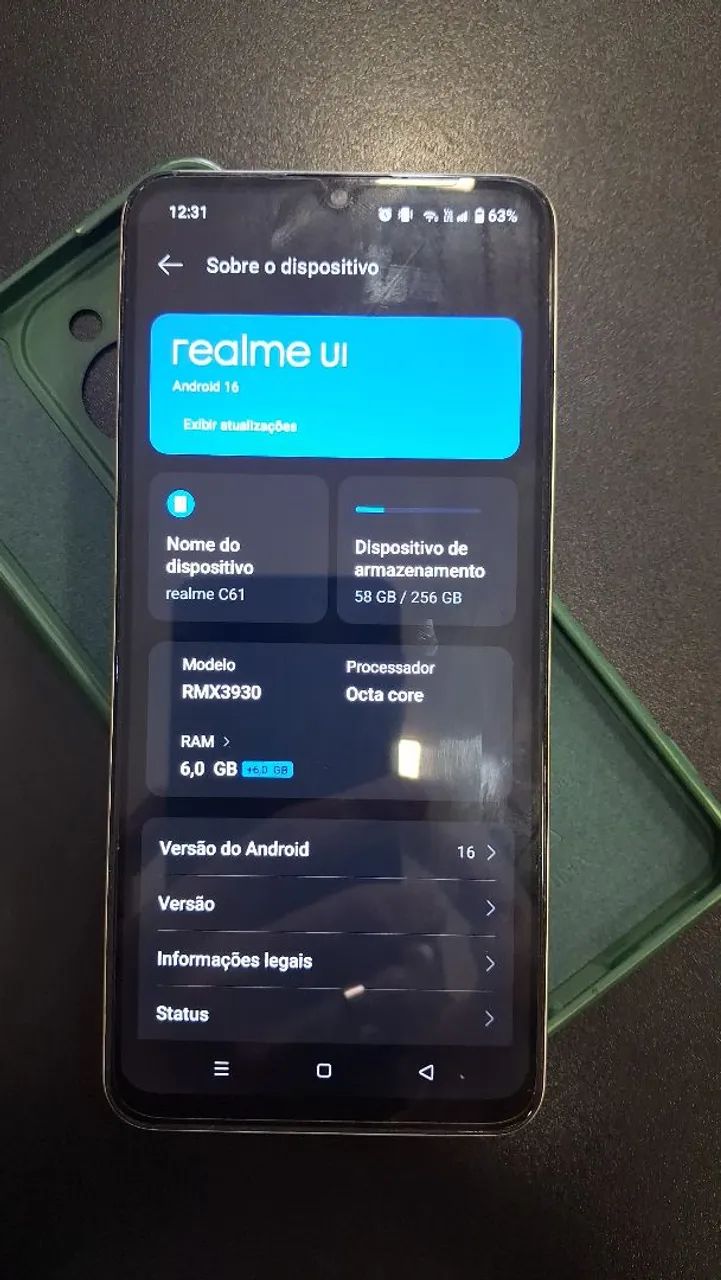 Vendo smartphone Realme c61 256gb - Foto 5