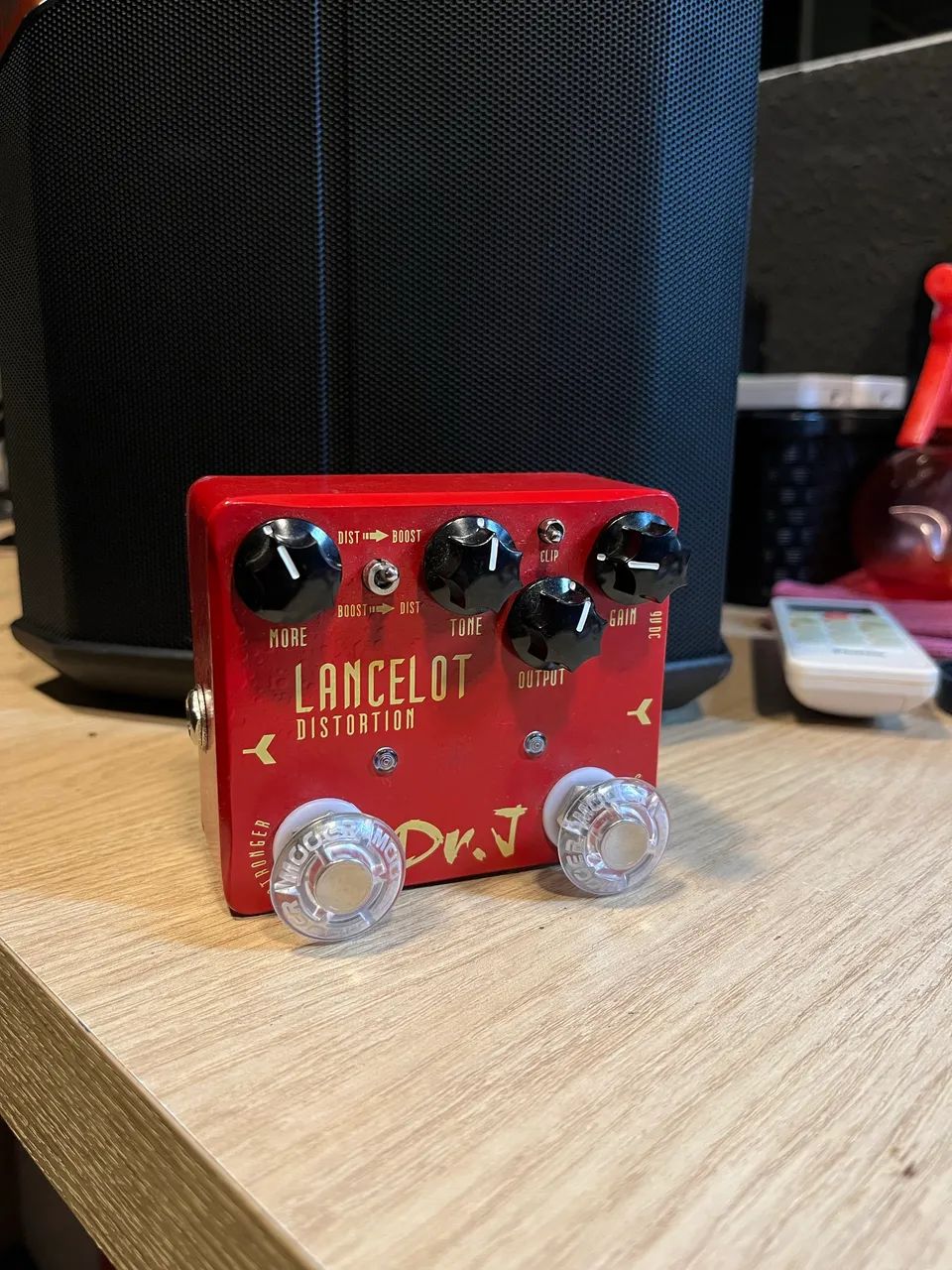 Pedal overdrive Lancelot distortion Dr.j - Foto 2