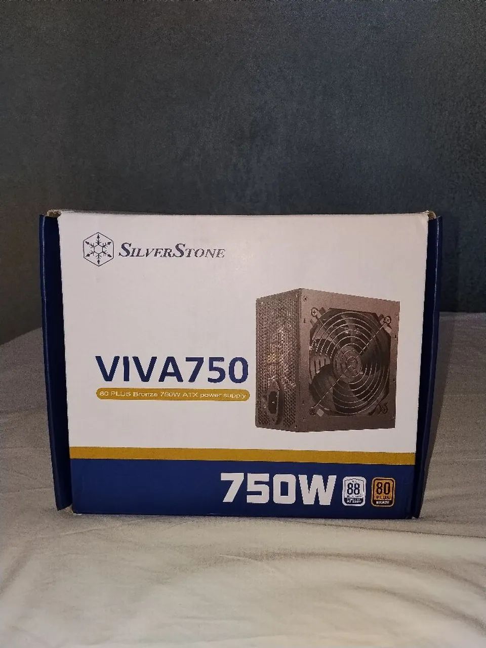 Fonte de Alimentação SilverStone viva 750w Plus Bronze 80 