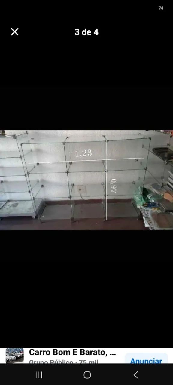 Vitrine de vidro  - Foto 2