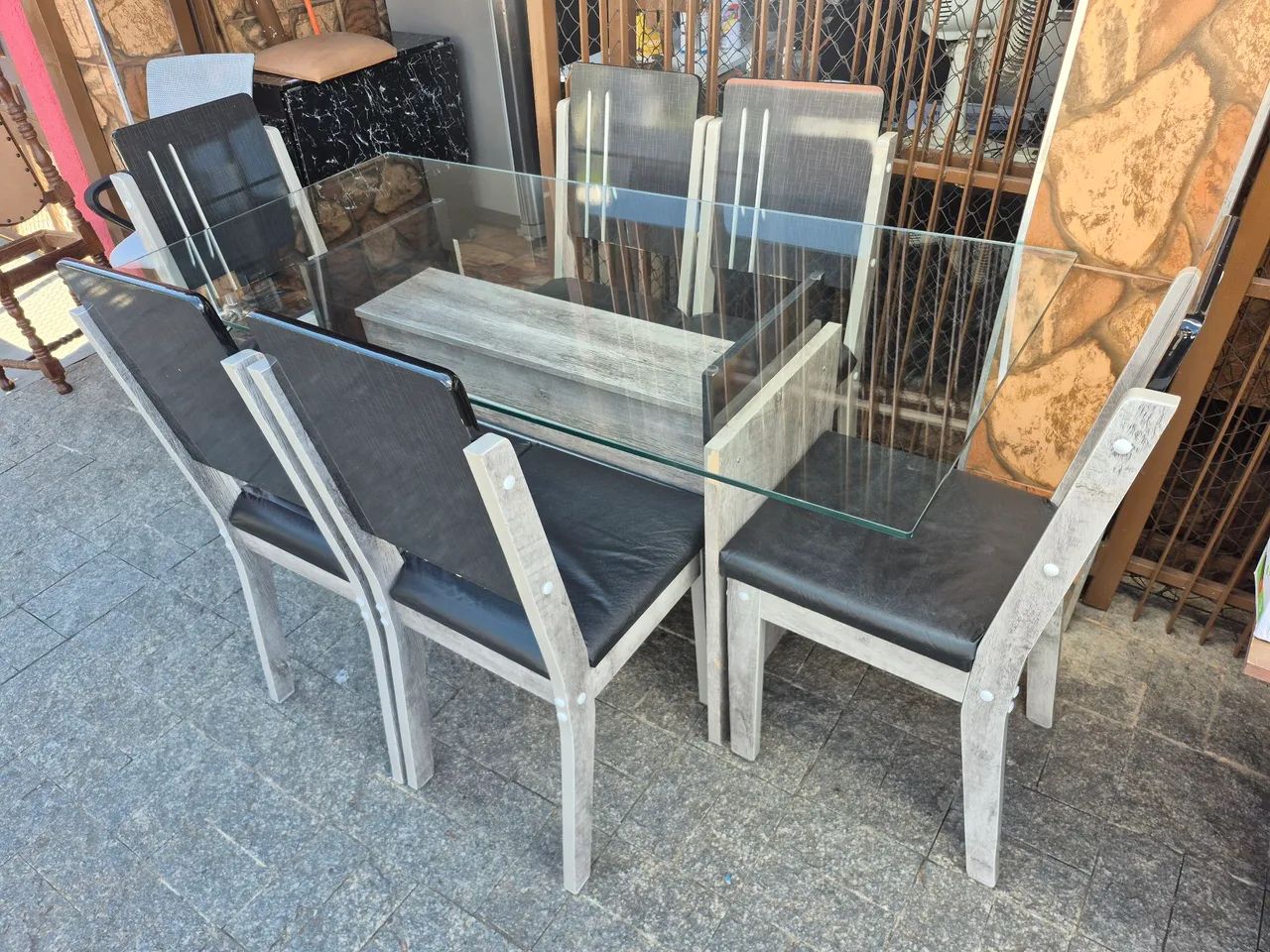 Mesa com 6 cadeiras - Foto 3