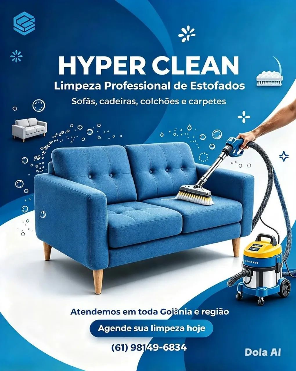 Limpeza de Sofá 