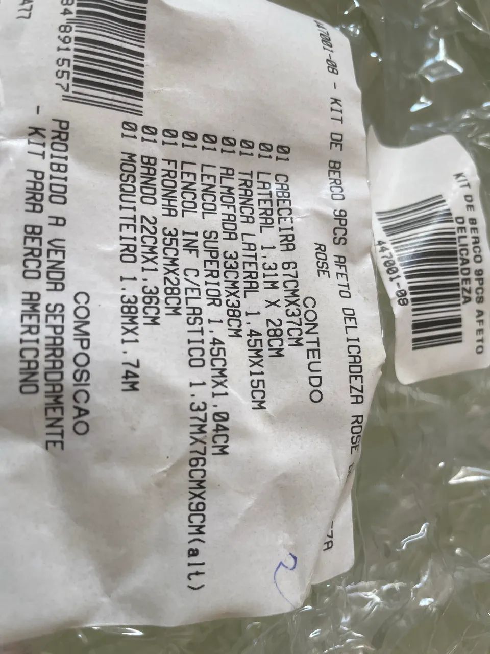 Kit Berço 