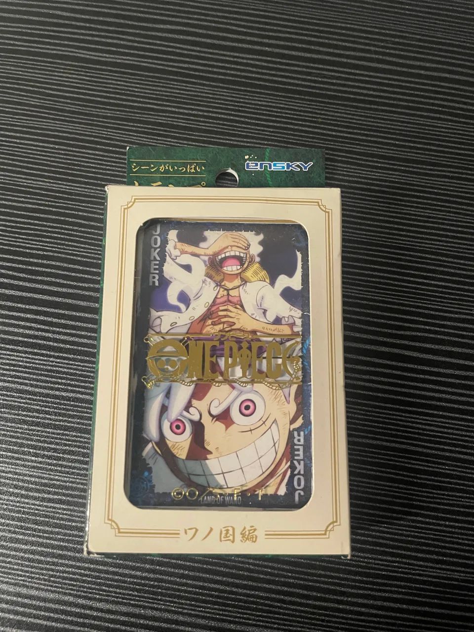 Carta EXCLUSIVA: One piece Luffy Gear 5th. Direto do Japão
