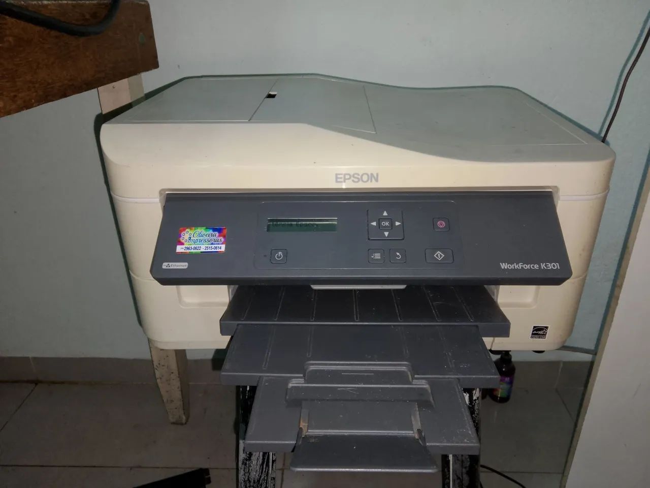Impressora WorkForce K301 epson de escritório  - Foto 3