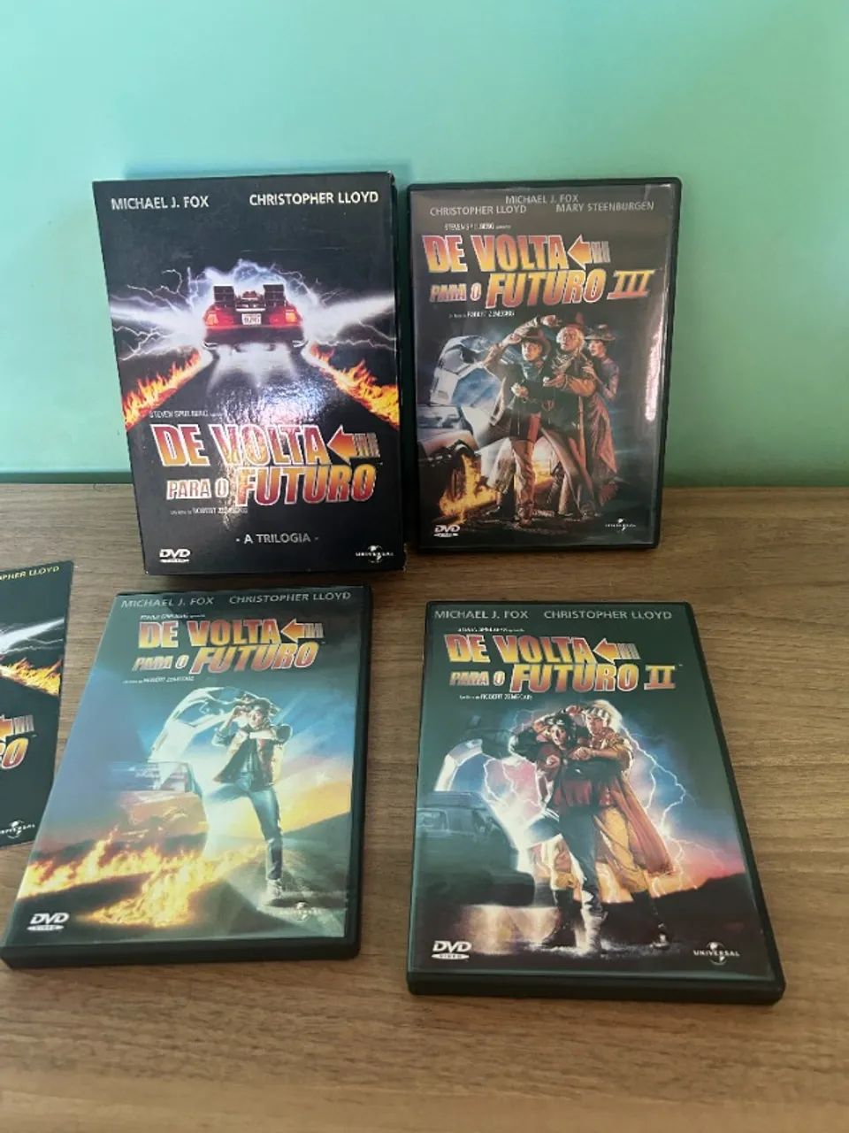 DVD TRILOGIA DE VOLTA PARA O FUTURO - Foto 2