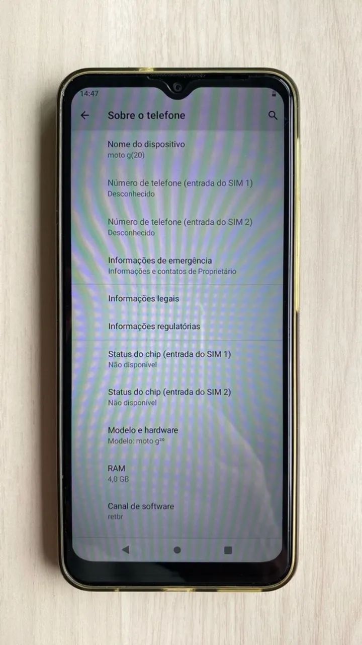Celular motorola