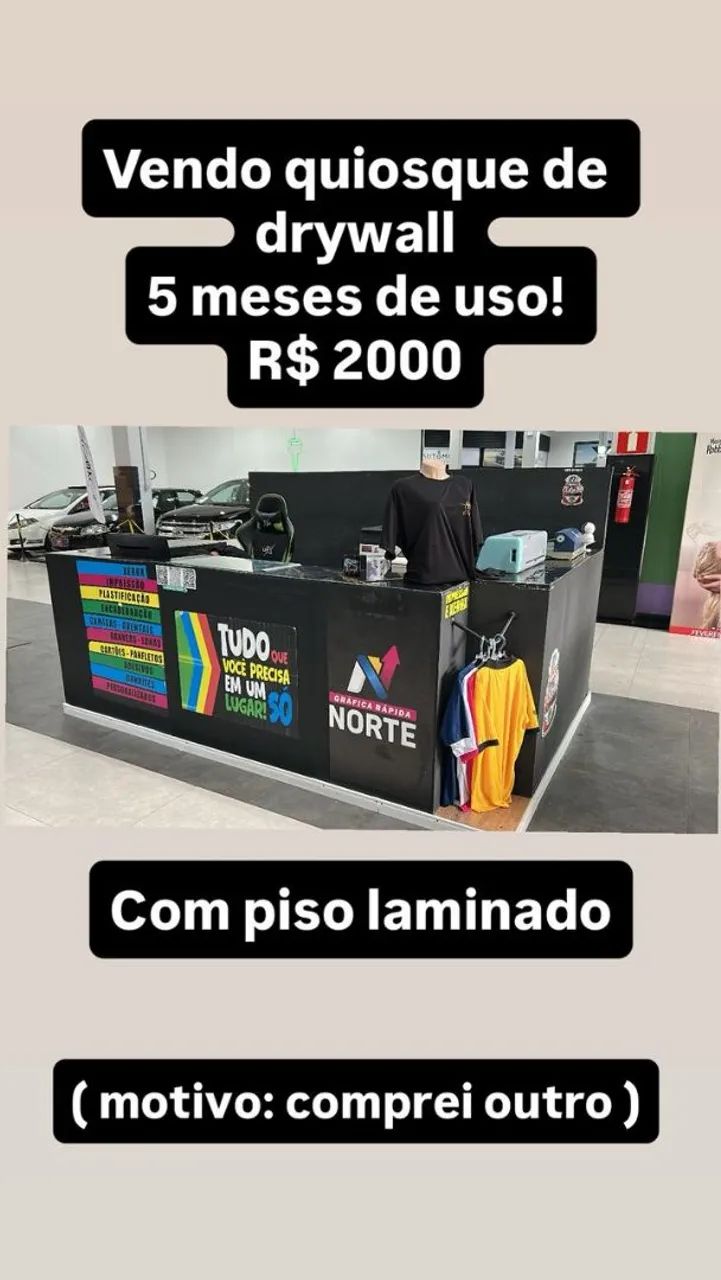Quiosque para Produtos 