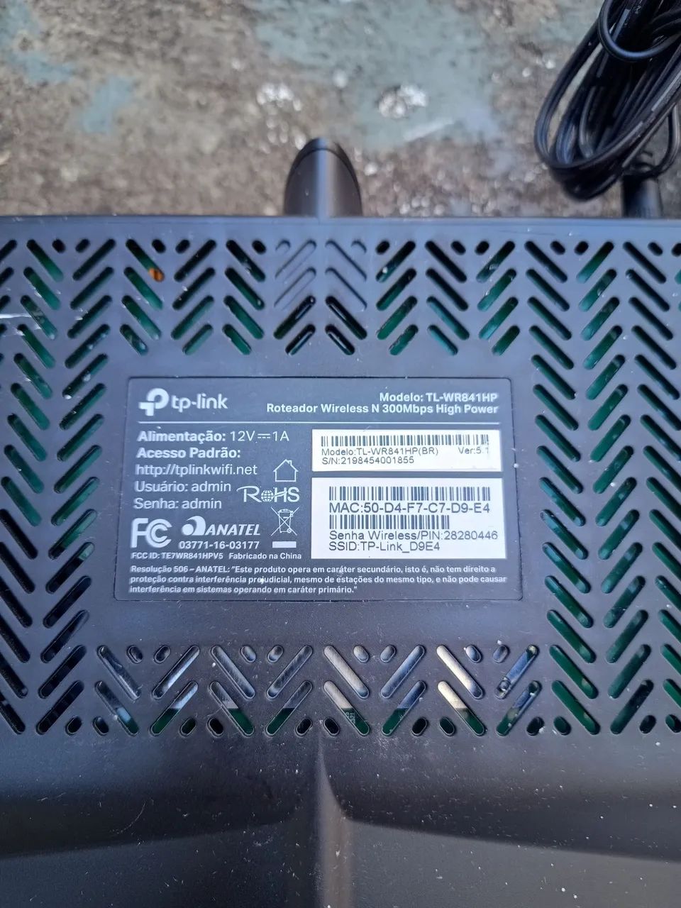 Vendo roteador TP-Link quebra parede, funcionando. - Foto 3
