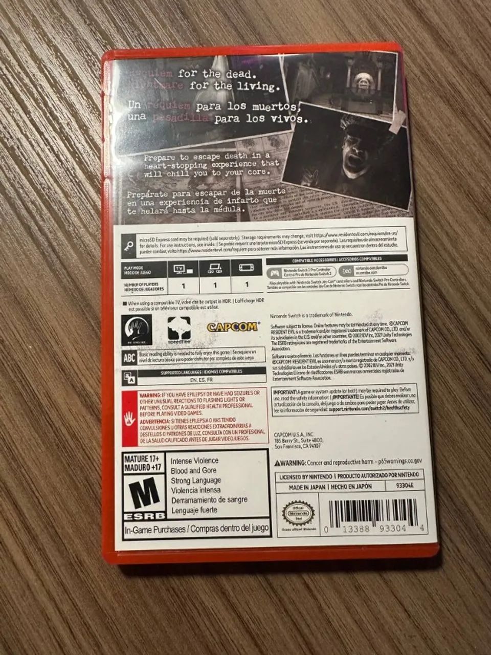Resident Evil Requiem para Nintendo switch 2 - Foto 2