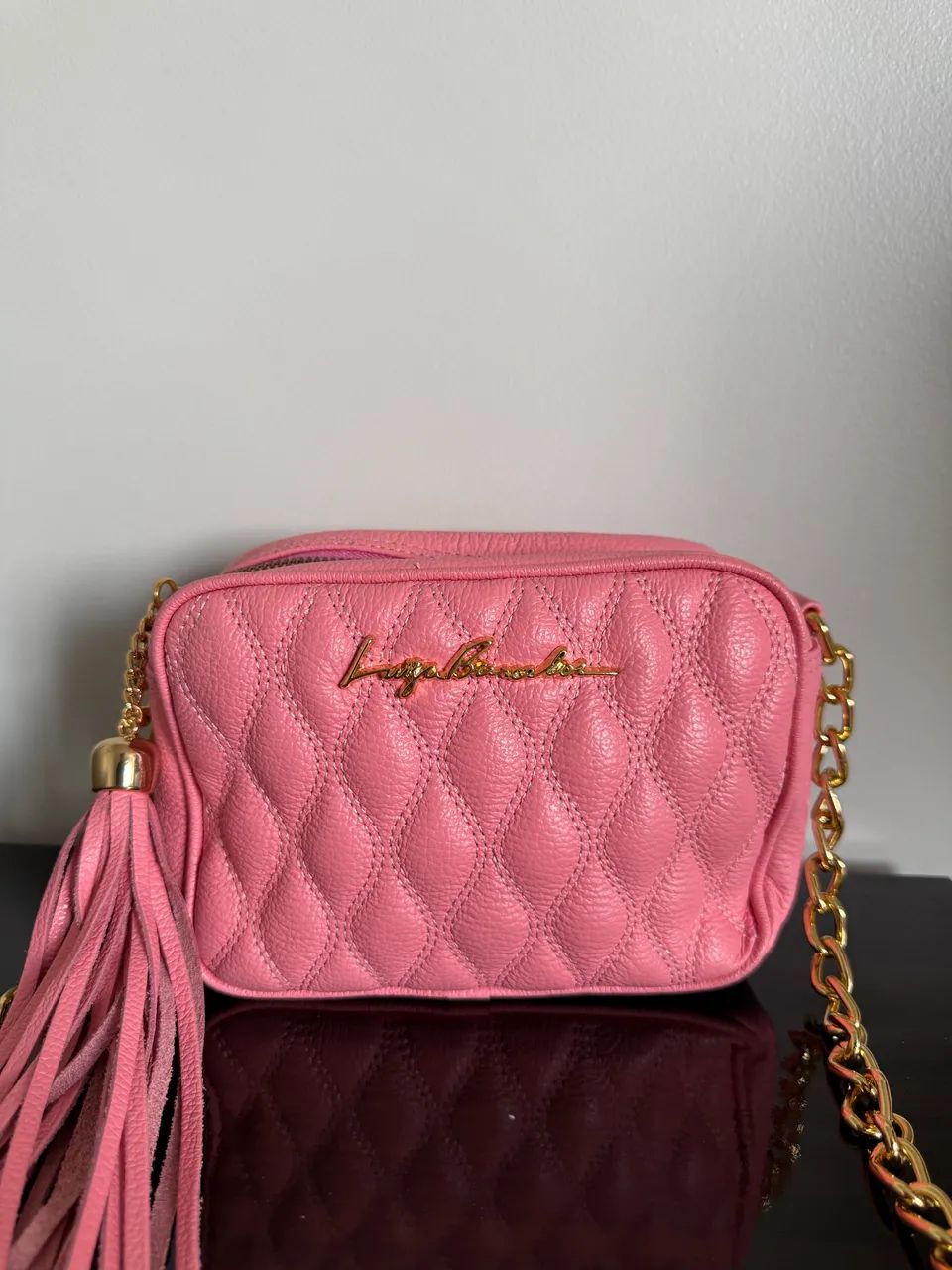 Bolsa Luiza Barcelos rosa claro  - Foto 2