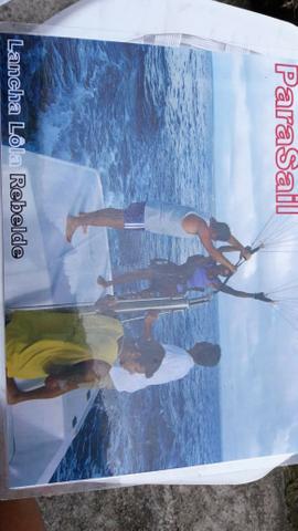 Parasail 26 pés com cadeira e 50 m corda, novo - Foto 5