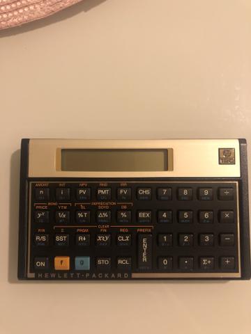 Calculadora Financeira HP12C Gold original