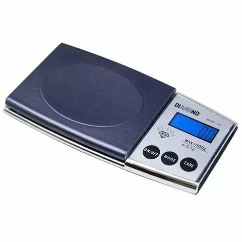 Mini balança digital de precisão décimo de grama 0,1g a 500g - Foto 2