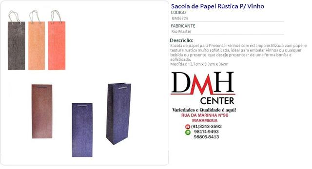 Sacola De Papel Rustica