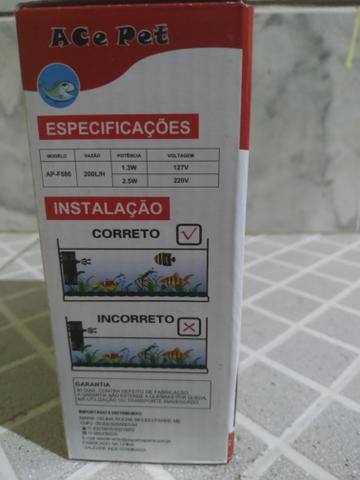 Filtro interno aquário - Foto 2