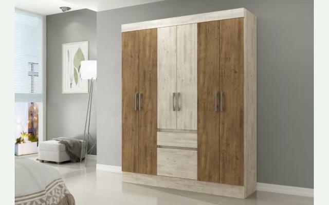 Guarda Roupa 6 portas Novo Pronta Entrega Montagem Gratuita