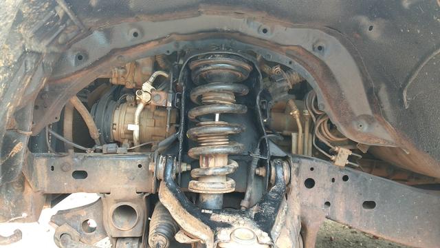 Reforço do suporte da mola da Mitsubishi Triton - Foto 4
