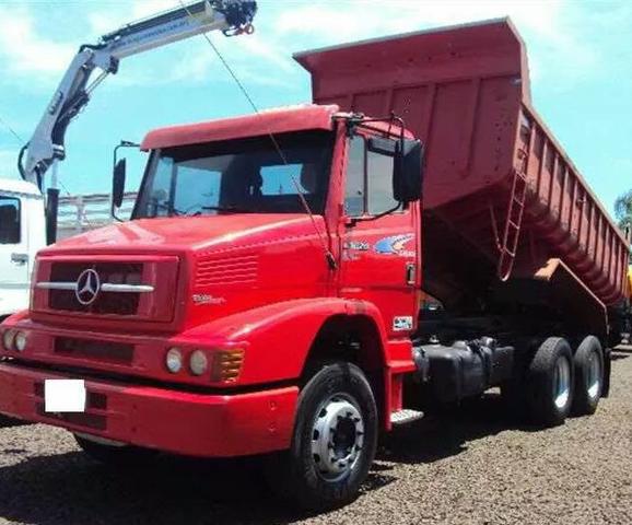Caminhão Mercedes caçamba L1620 - Foto 4
