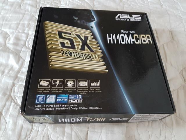Kit Placa Mãe / Processador Intel G3900 2.80GHz