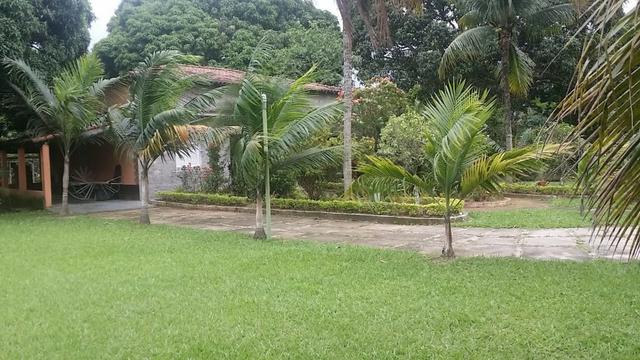 Sítio 9.000 m² com 2 casas - piscina - área social - todo murado - Itaguaí - Foto 12