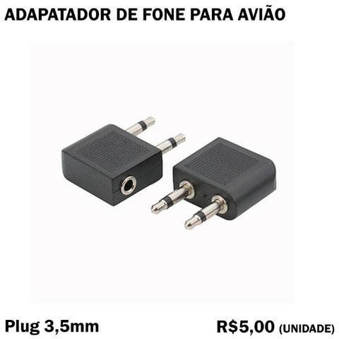 Adaptador de Fone de Ouvido para Avião64840799925378120