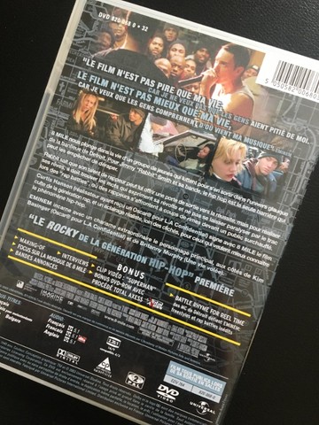 DVD 8 Mile - Rua Das Ilusões (Eminem) - Importado França - Foto 4
