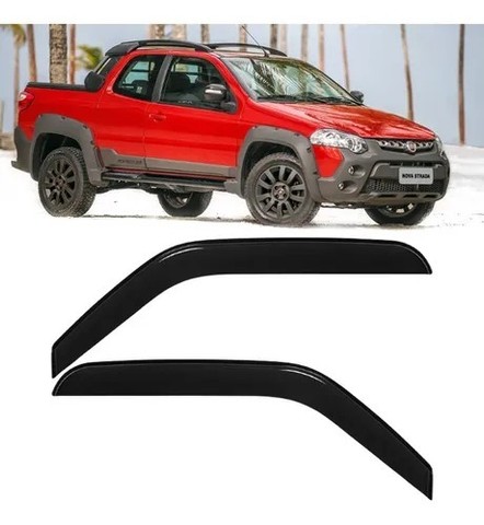 Calha De Chuva Fiat Strada 2013 à 2019 3p