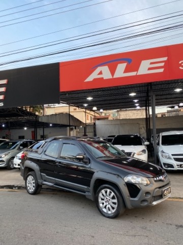 FIAT STRADA 2015 ADVENTURE 1.8 LOCKER CABINE DUPLA C/GNV