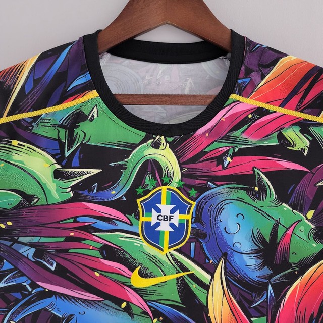 Camisa Brasil Edição Designer 2022 - Foto 2