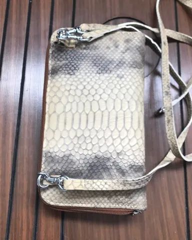 Bolsa carteira couro marca luz da lua  - Foto 2